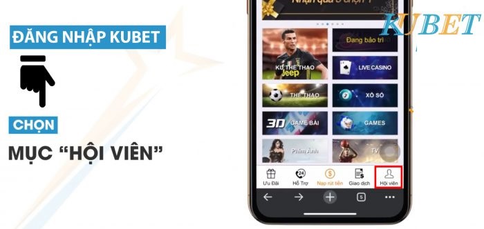 hướng dẫn tải app kubet