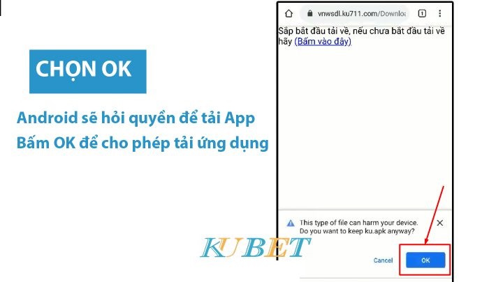 hướng dẫn tải app kubet