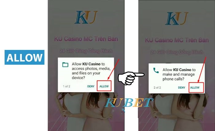 hướng dẫn tải app kubet