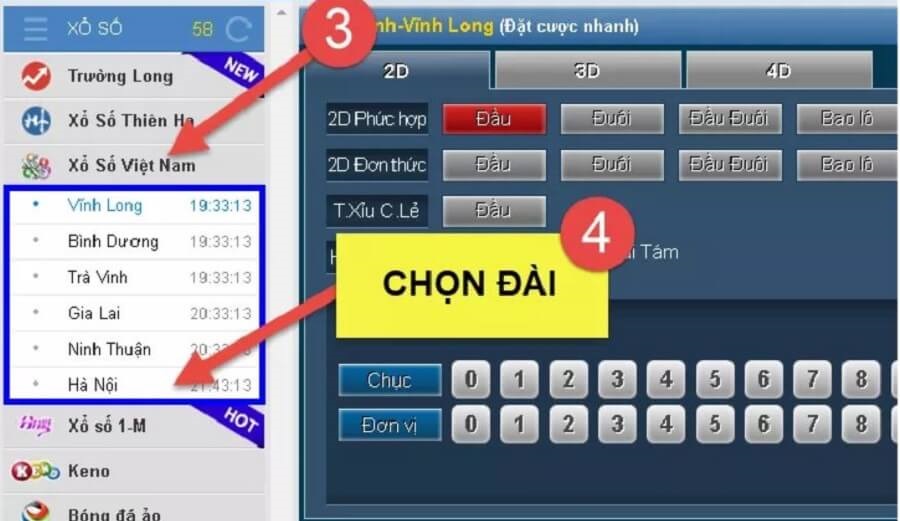 chơi xổ số online Kubet