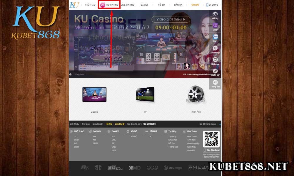 ku casino hướng dẫn nạp tiền từng bước tài khoản KUBET