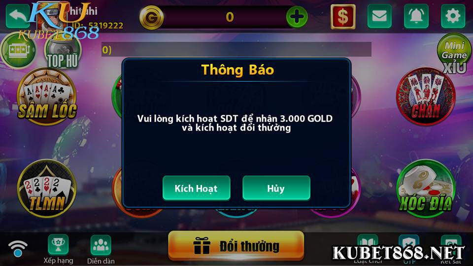 ku casino hướng dẫn nạp tiền từng bước tài khoản KUBET