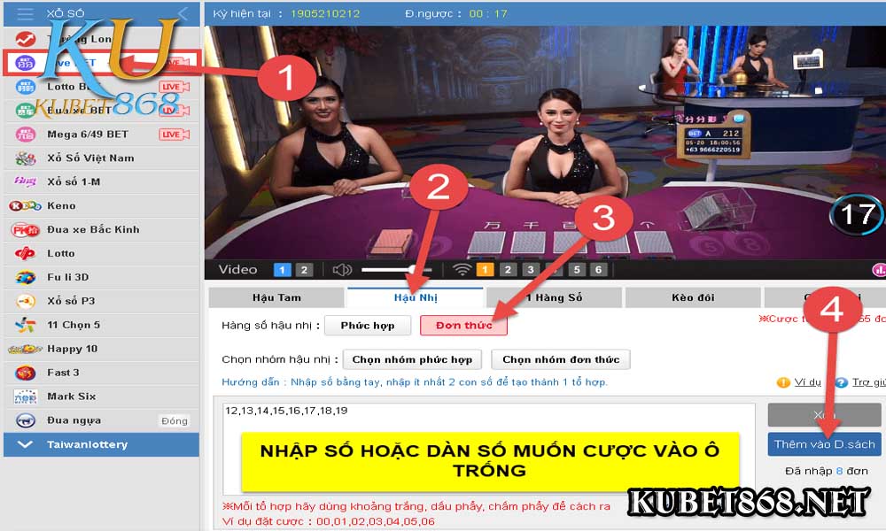 ku casino hướng dẫn nạp tiền từng bước tài khoản KUBET